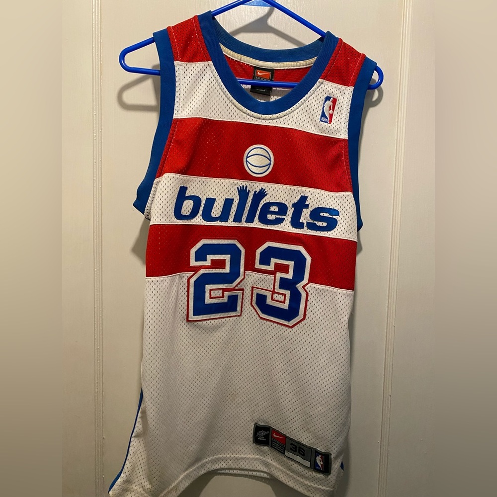 Vintage Michael Jordan Washington Bullets throwback